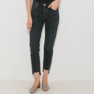 CITIZENS OF HUMANITY Liya Hi Lo Step Hem Jeans